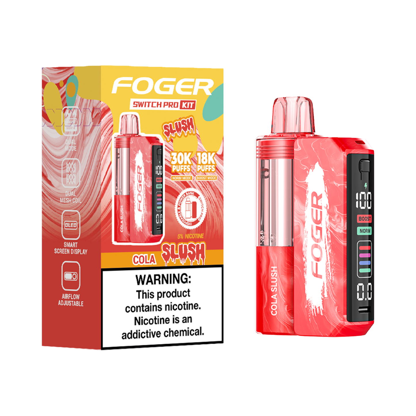 Foger Switch Pro 30K Puffs Kit