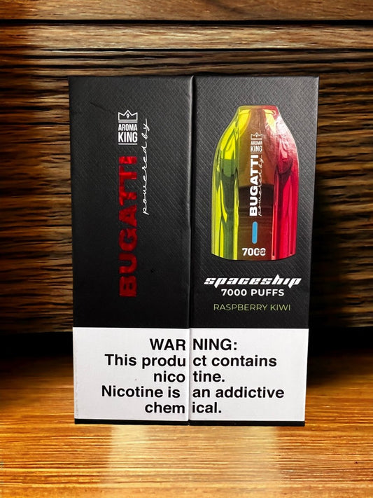 Aroma King Bugatti Spaceship 7K Puff Disposable Vape - Sinz's