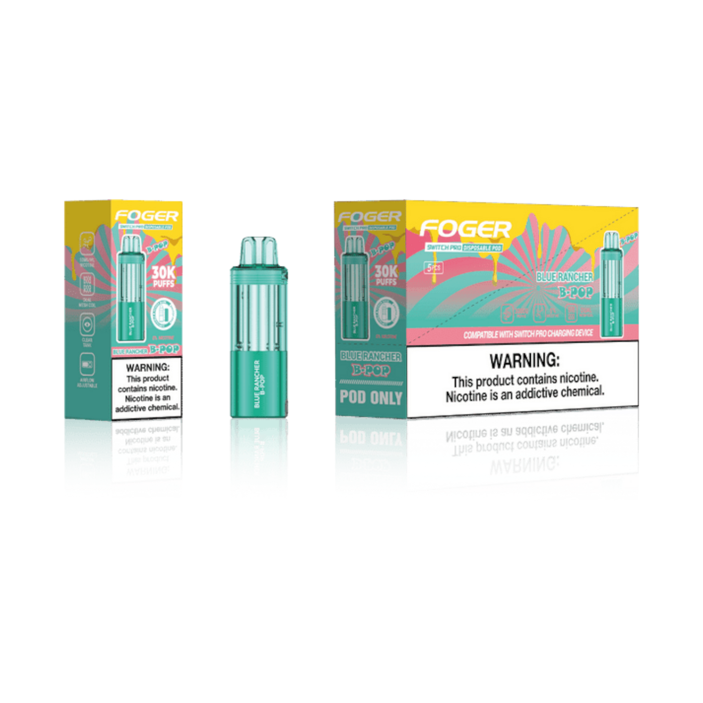 Foger Switch Pro 30k Puffs Pod