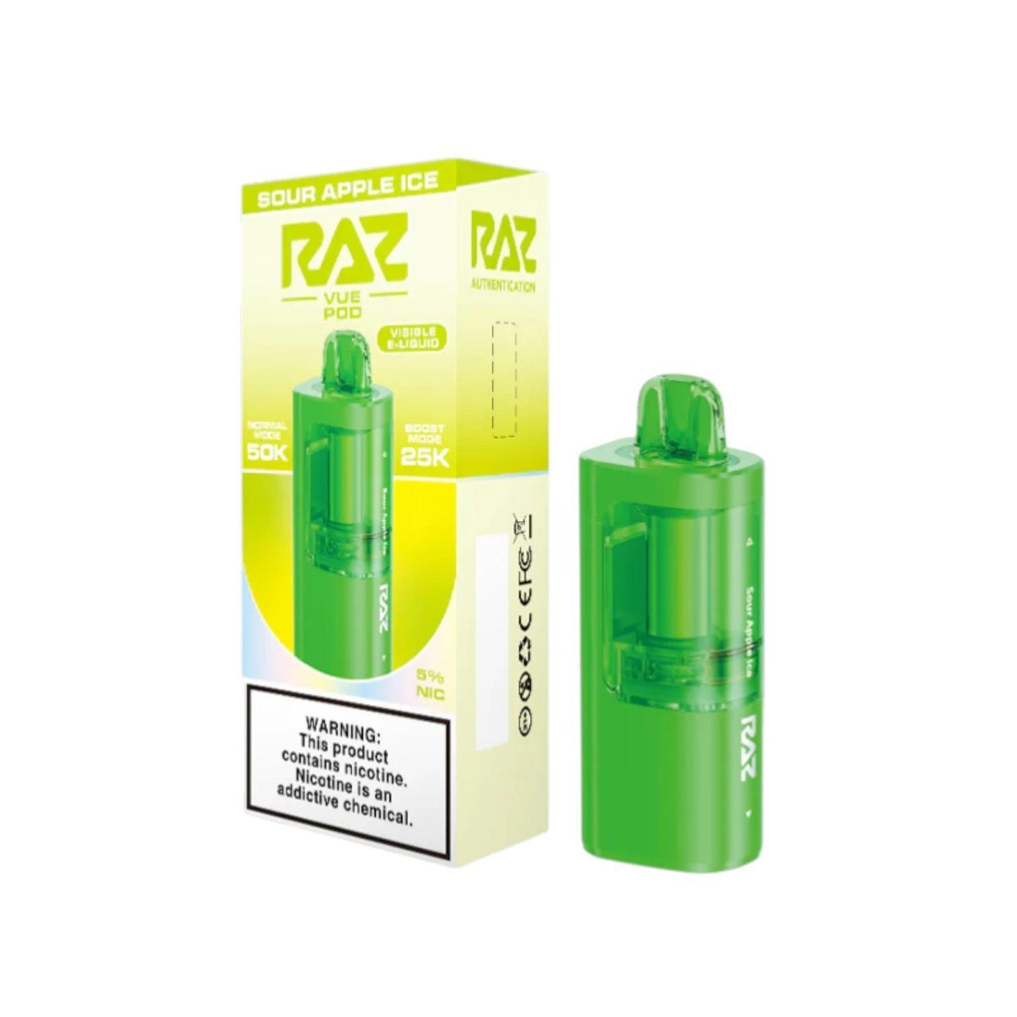 RAZ VUE 50K Disposable Pods