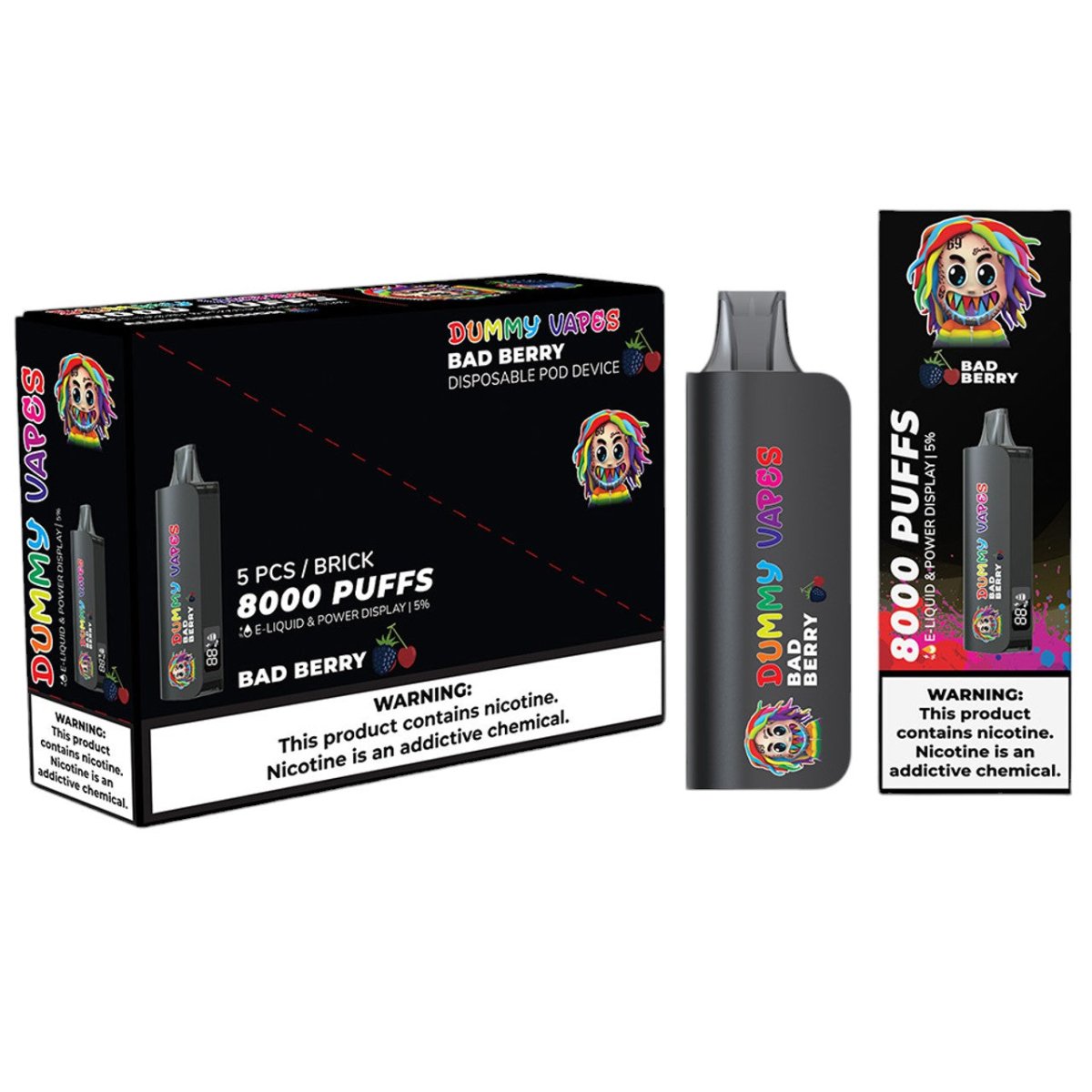 Dummy Vapes 8000 Puffs Disposable Vape - Sinz's LLC