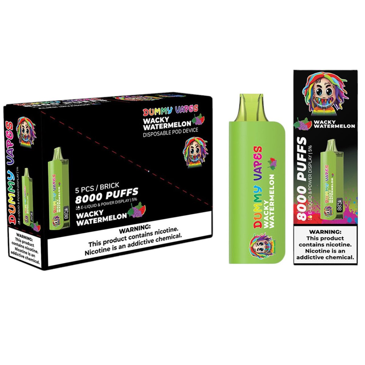 Dummy Vapes 8000 Puffs Disposable Vape - Sinz's LLC