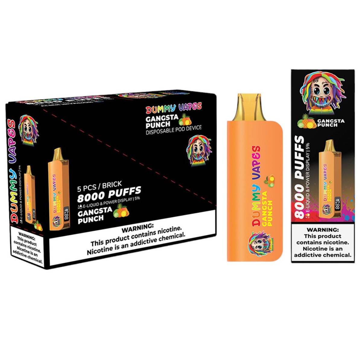 Dummy Vapes 8000 Puffs Disposable Vape - Sinz's LLC