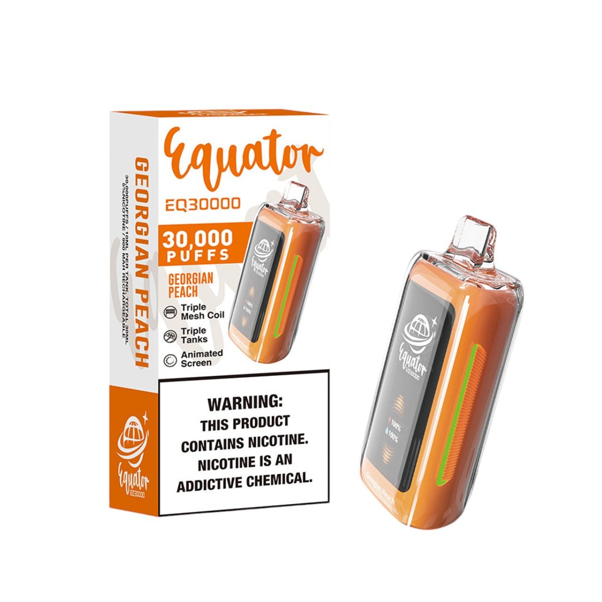 Equator EQ30000 Puffs Disposable Vape - Sinz's LLC