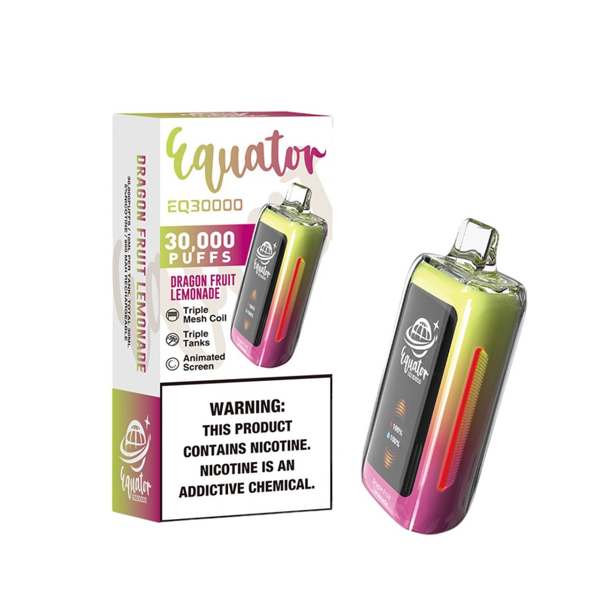 Equator EQ30000 Puffs Disposable Vape - Sinz's LLC