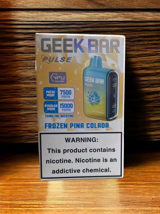 Geek Bar Pulse 15K Puff Disposable Vape - Sinz's