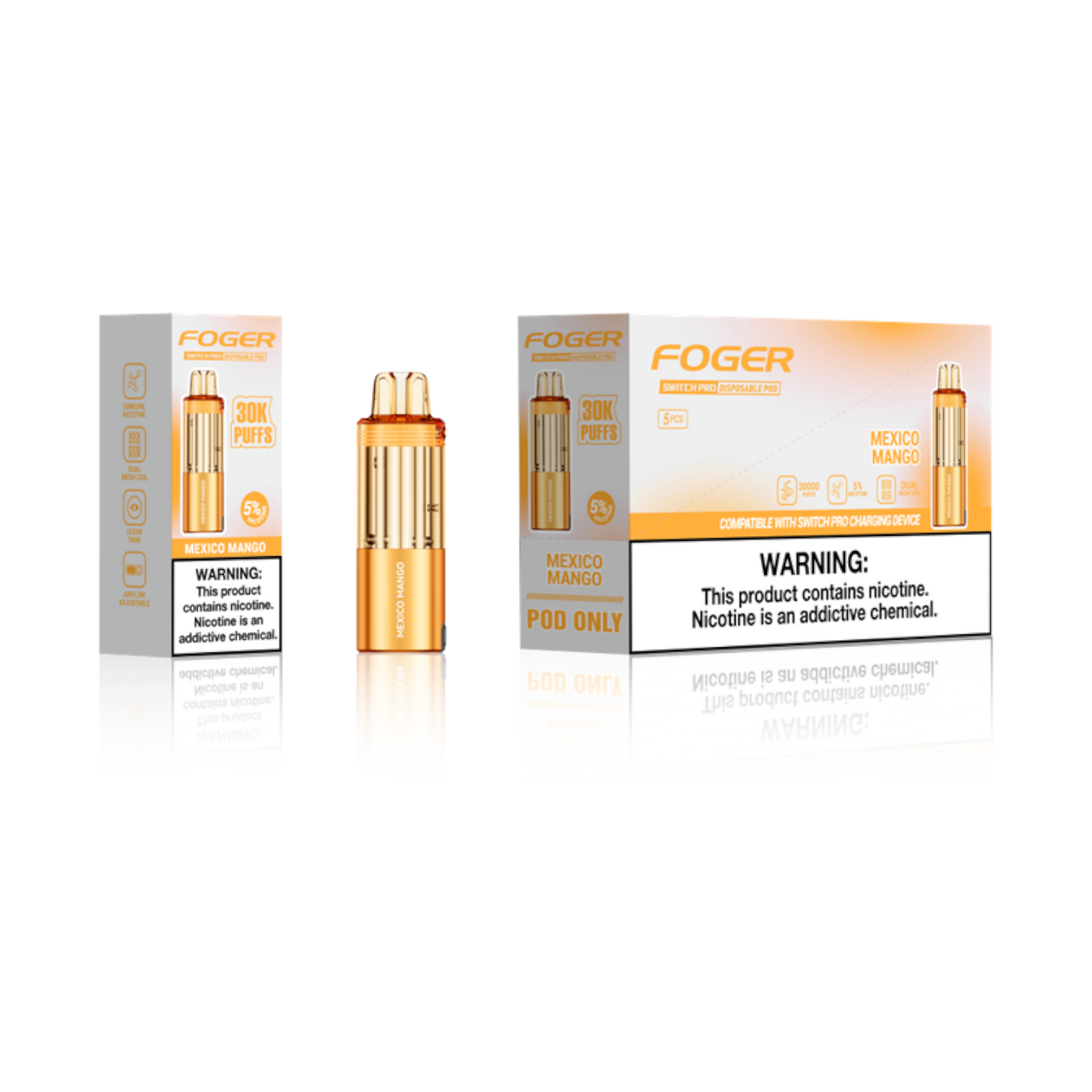 Foger Switch Pro 30k Puffs Pod