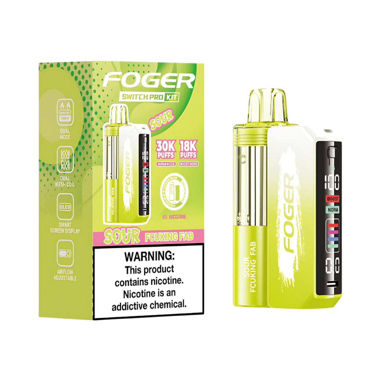 Foger Switch Pro 30K Puffs Kit