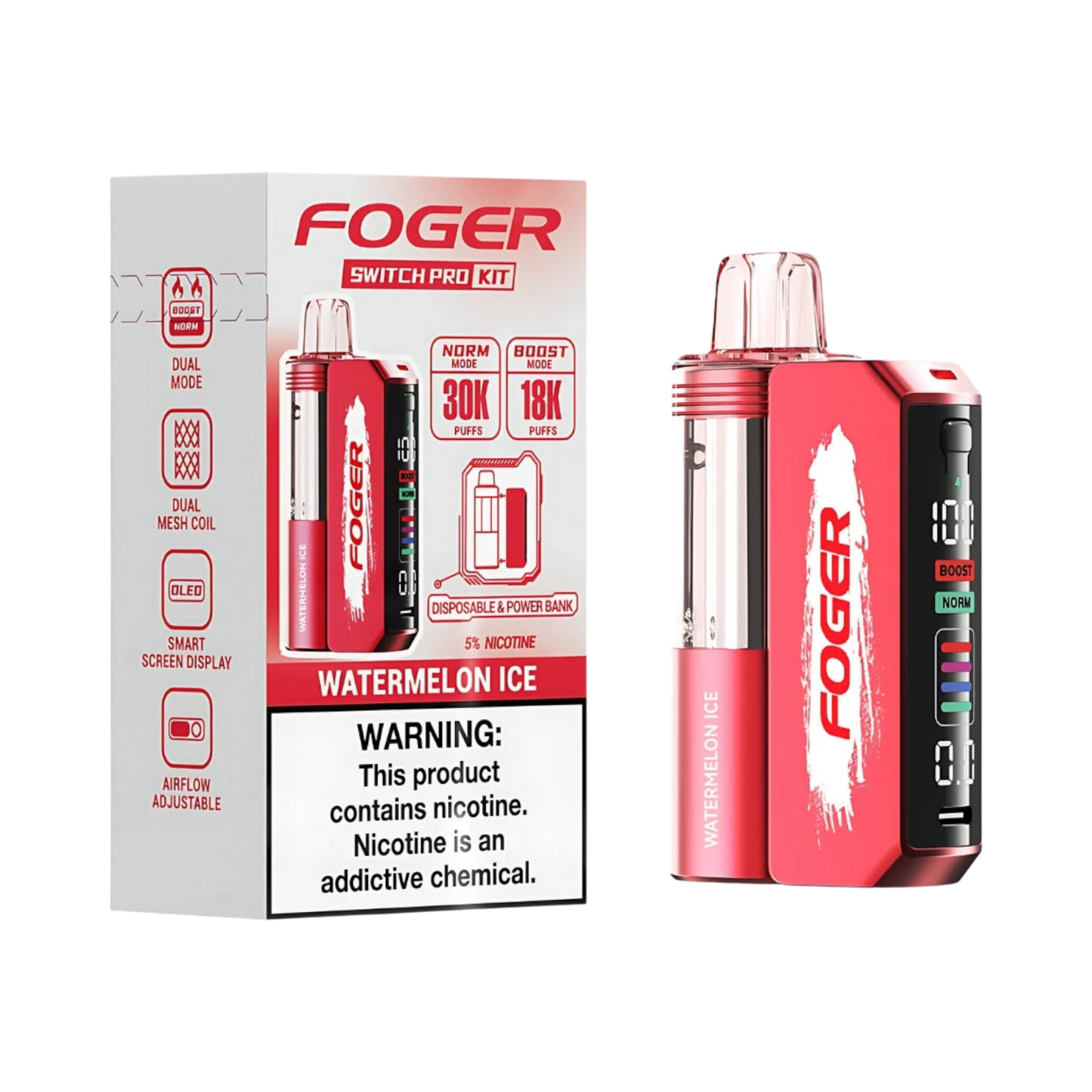 Foger Switch Pro 30K Puffs Kit