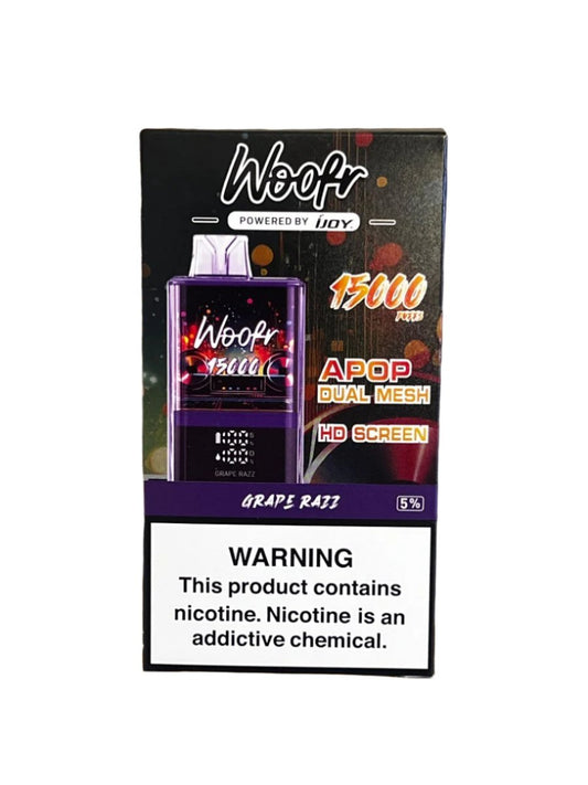 WOOFR 15000 BY IJOY 20ML 15000 PUFFS DISPOSABLE VAPE - Sinz's